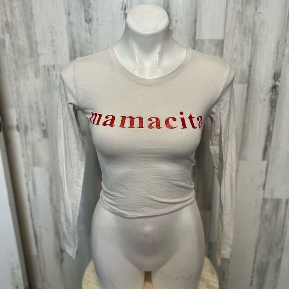 Long sleeve crop top - Picture 1 of 6